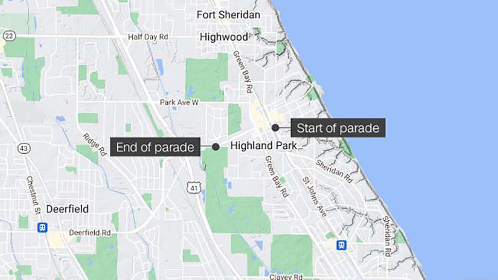 Manhunt underway for gunman after mass shooting at July 4th parade in Highland Park, Illinois - entertainment news hollywood Manhunt underway for gunman after mass shooting at July 4th parade in Highland Park, Illinois