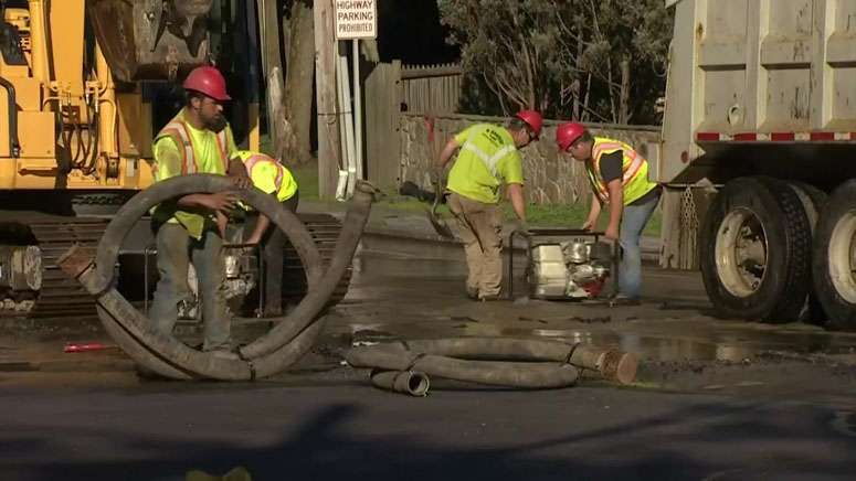 Water main break shuts down streets in Swampscott - Boston News ...