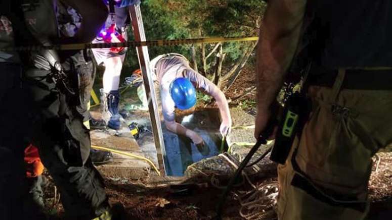 Firefighters rescue dog stuck 13 feet inside drain pipe - Boston News ...