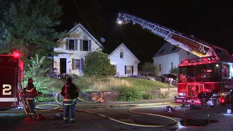 Crews Extinguish Overnight House Fire In Brockton - Boston News ...