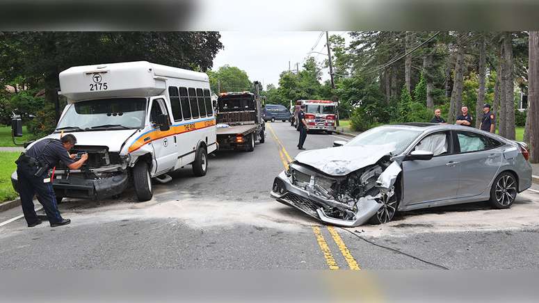 4 hospitalized after crash involving MBTA van in Burlington - Boston ...