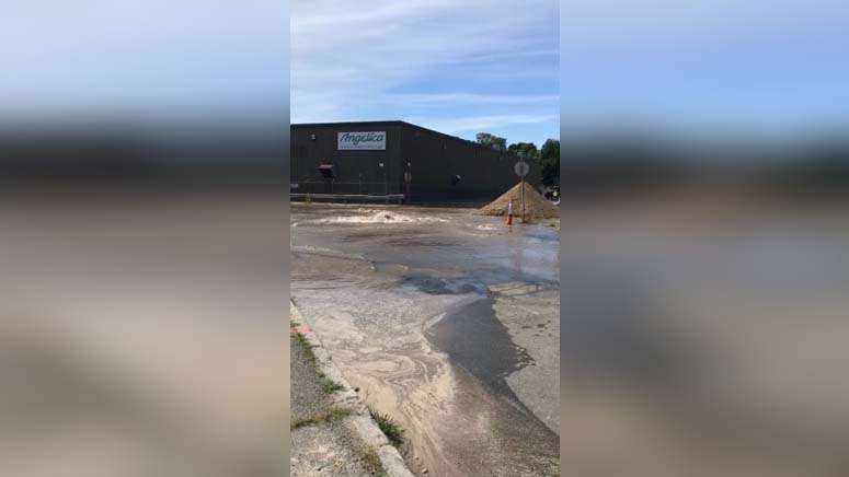 Crews working to repair water main break in Worcester - Boston News ...
