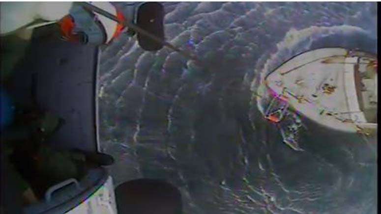 USCG aircrews rescue fisherman from boat off Cape Cod - Boston News ...