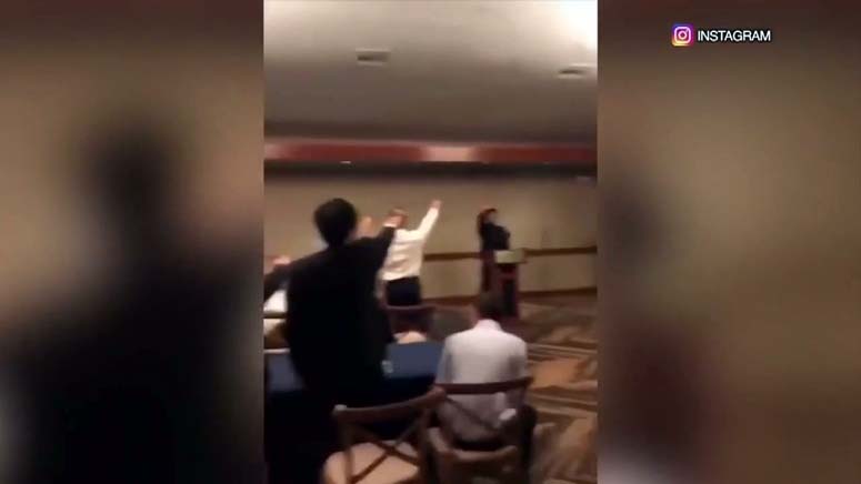 School condemns video of high schoolers giving Nazi salute - Boston ...