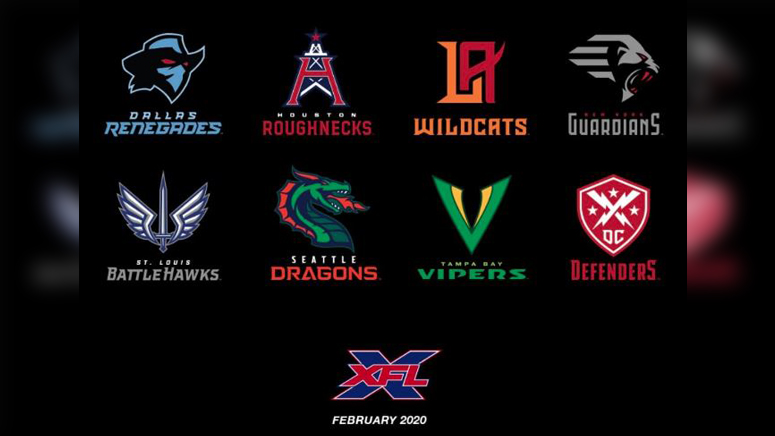 XFL announces team names logos ahead of 2020 season Boston News