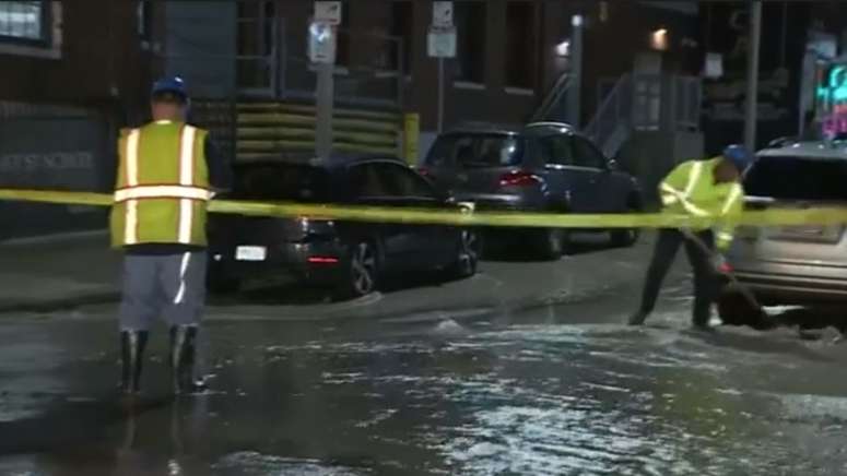 Crews repairing water main break in Boston’s North End - Boston News ...