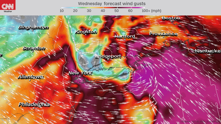 Northeast storm intensifying into bomb cyclone, forecasters ...
