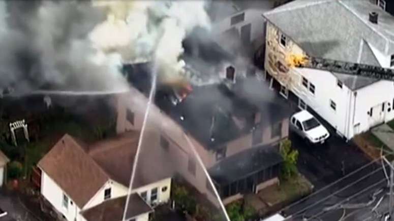 Milford fire crews battle 2-alarm house fire – Boston News, Weather ...