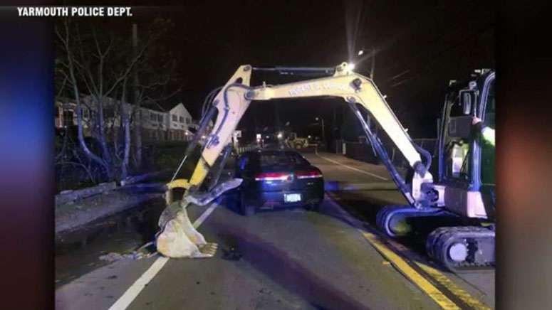 Police: Man drives drunk through Yarmouth construction site - Boston ...