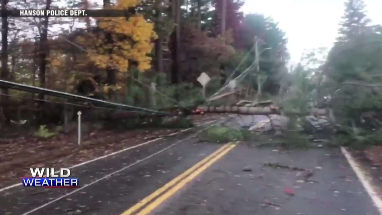 Thousands without power as strong winds wreak havoc across ...