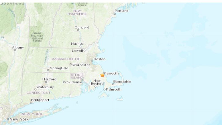 Did You Feel It Magnitude 2 1 Earthquake Recorded In Plymouth Boston News Weather Sports Whdh 7news