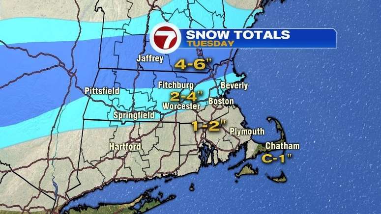 Most of Massachusetts under winter weather advisory as snow falls ...