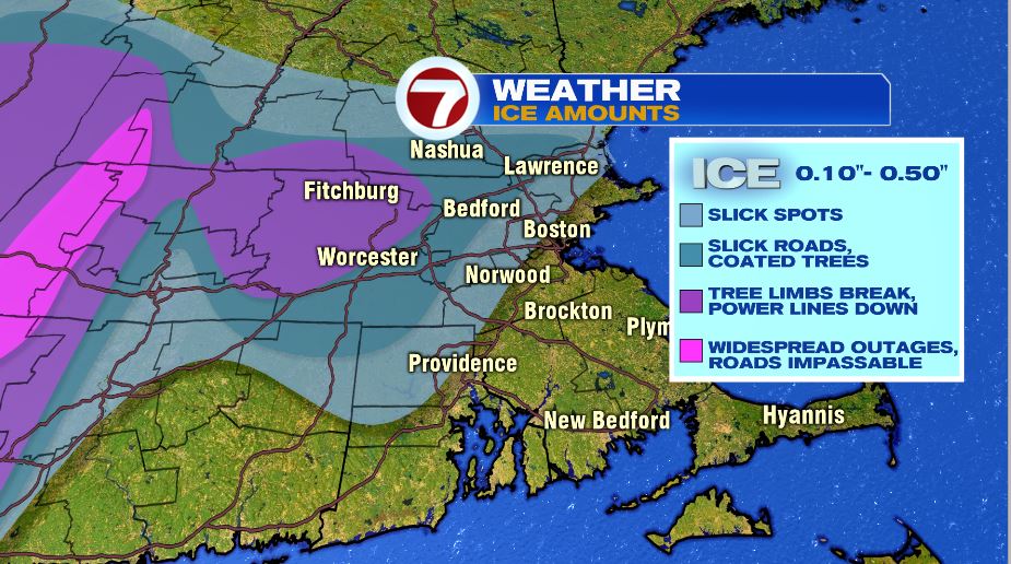 Ice Storm Warning for Parts of Worcester and Middlesex Counties ...