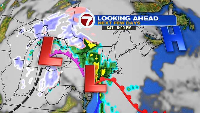 Mild and Dry Through Friday, Wet Saturday Evening, Breezy Sunday ...