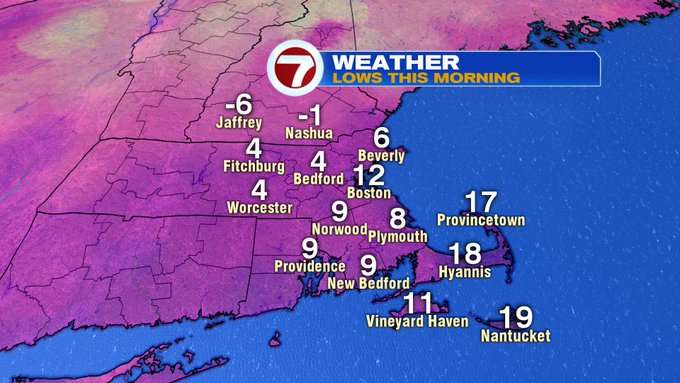Clear and Cold Saturday, Warmer Sunday - Boston News, Weather, Sports ...