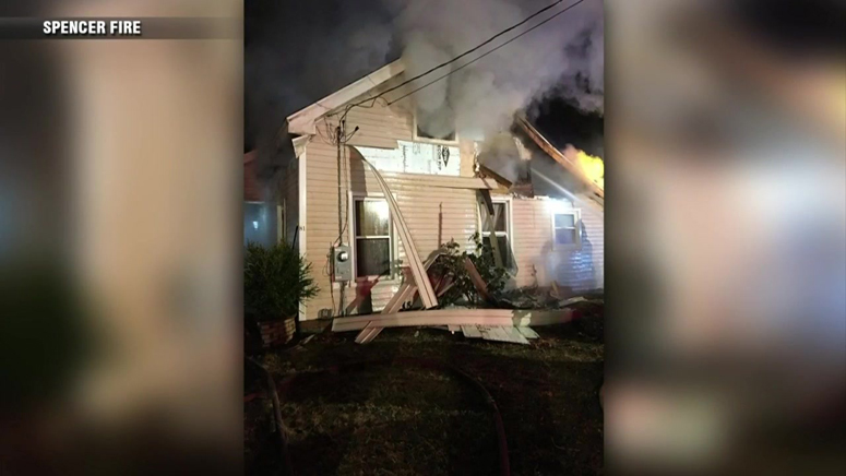 North Brookfield blaze under investigation Boston News Weather