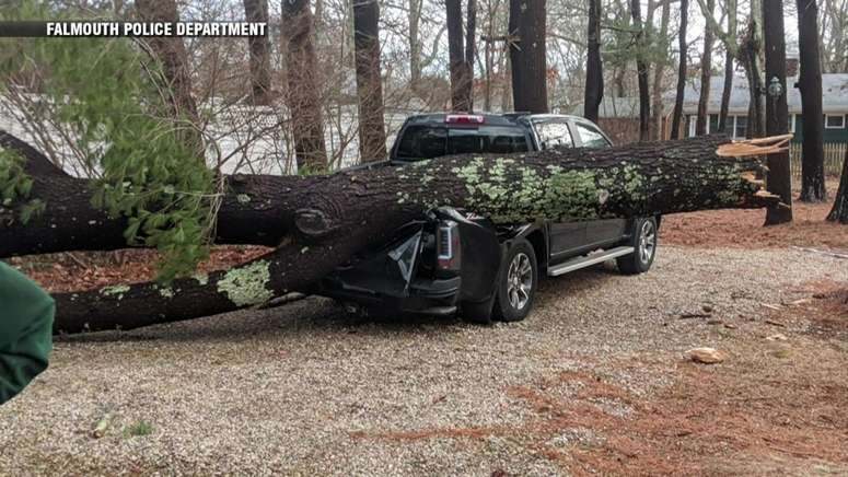 Tens of thousands without power as high winds wreak havoc across ...