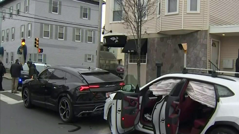 Suspects sought after 2 Lamborghinis stolen from Wayland ...