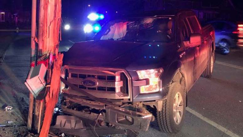 Police Driver Charged With Dwi After Crashing Into Utility Pole In Hudson Nh Boston News
