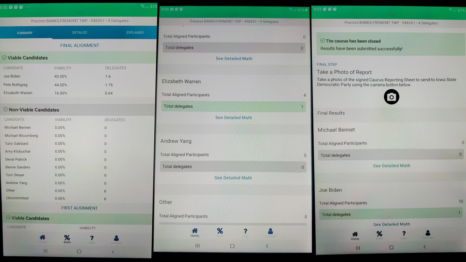 Maker Of Glitchy Iowa Caucus App Has Democratic Party Ties Boston News Weather Sports Whdh 7news