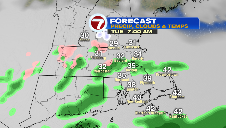 Few Showers Tomorrow, Sun Returns Wednesday - Boston News, Weather ...
