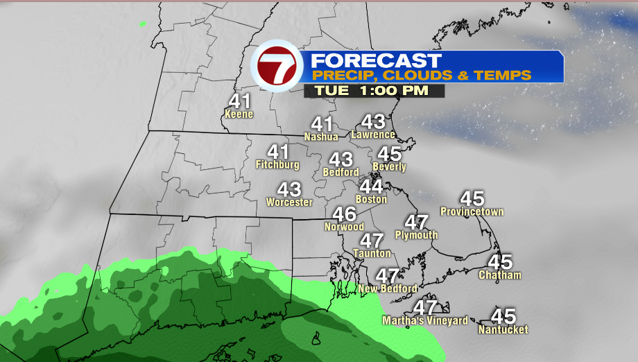 Spot Showers Next Couple of Days, Unsettled End of Week - Boston News ...