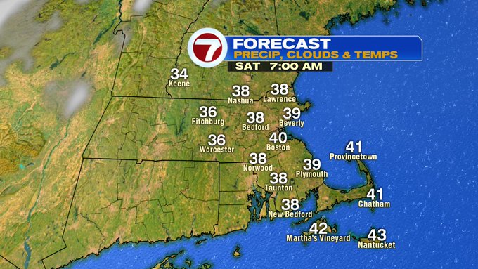 Dry and Breezy Tonight, Mostly Sunny Weekend - Boston News, Weather ...