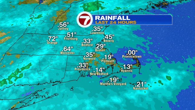 Dry and Breezy Tonight, Mostly Sunny Weekend - Boston News, Weather ...