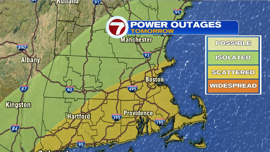 Scattered Power Outages Possible Monday Boston News Weather Sports Whdh 7news