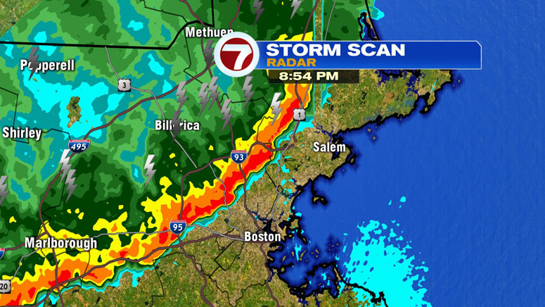 Severe Thunderstorm Warning Issued For Much Of The Bay State – Boston ...