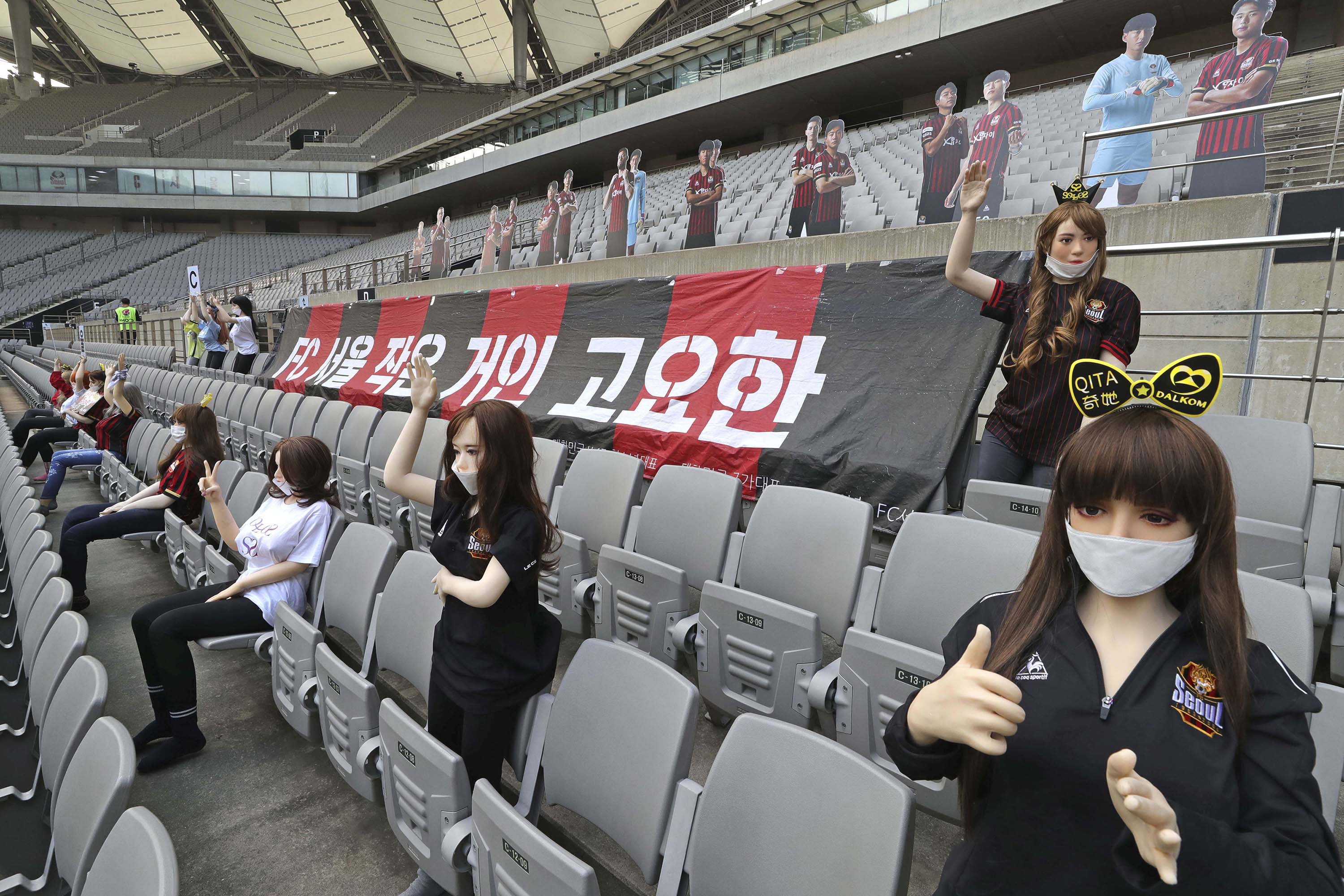 South Korean Soccer Team Accused Of Putting Sex Dolls In Seats Boston News Weather Sports