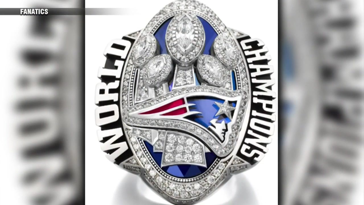 Patriots super bowl li on sale ring