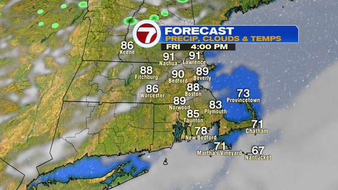 Heat and Humidity Peaks Just in Time for the Summer Solstice - Boston ...