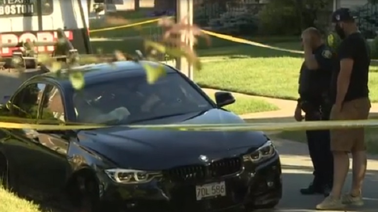 Car crashes after being shot at in Medford – Boston News, Weather