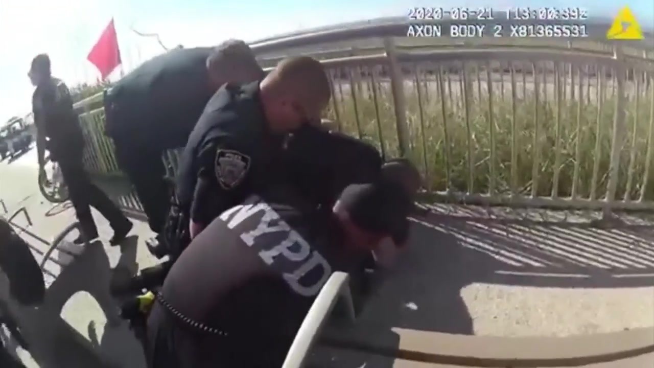 NYPD officer suspended without pay following ‘disturbing apparent