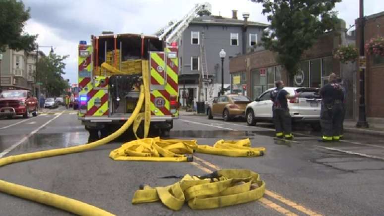 Fire damages Cambridge coffee shop, apartments - Boston News, Weather ...