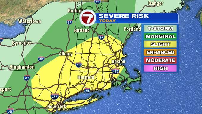 A Few Storms This Afternoon, More Wet Weather On the Way - Boston News ...