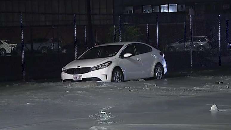 Part of busy street in South Boston shut down following water main ...