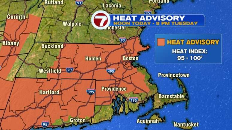 Heat advisory issued for most of Mass. over next 2 days - Boston News ...