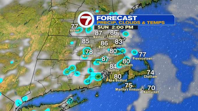Chances for Showers/Storms This Weekend, But No Washouts - Boston News ...
