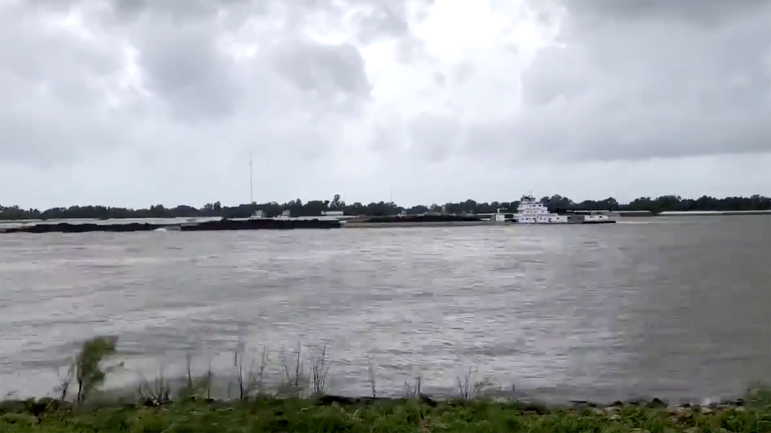 Hurricane Laura was strong enough to reverse the flow of Mississippi ...