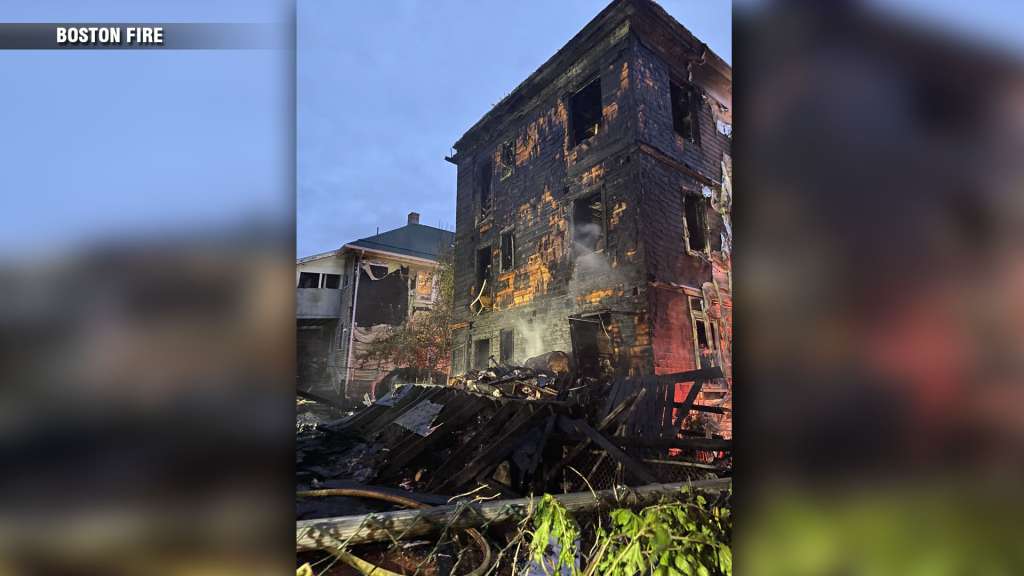 19 displaced after raging Dorchester house fire spreads to adjacent buildings, car Boston News