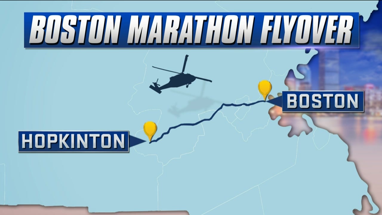 Black Hawk helicopters to fly over Boston Marathon course Boston News