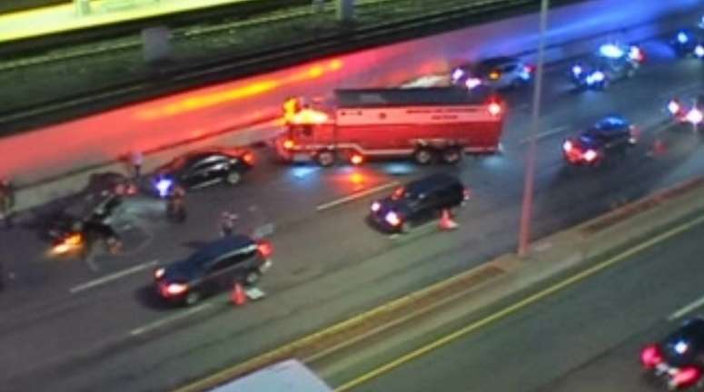 Rollover crash causes traffic delays on I-93 south in Dorchester ...