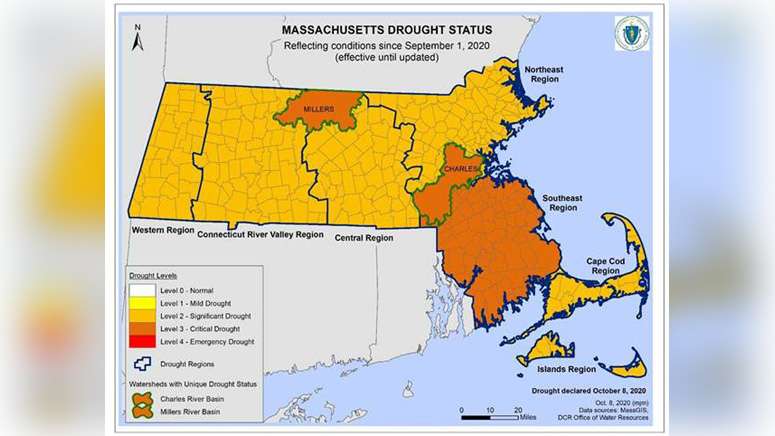 Southeastern Mass. facing critical drought conditions - Boston News ...