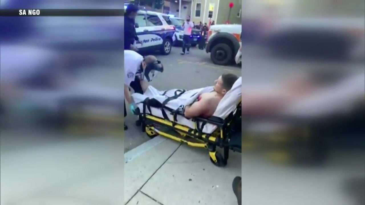 Police searching for suspect accused of stabbing man during apparent ...