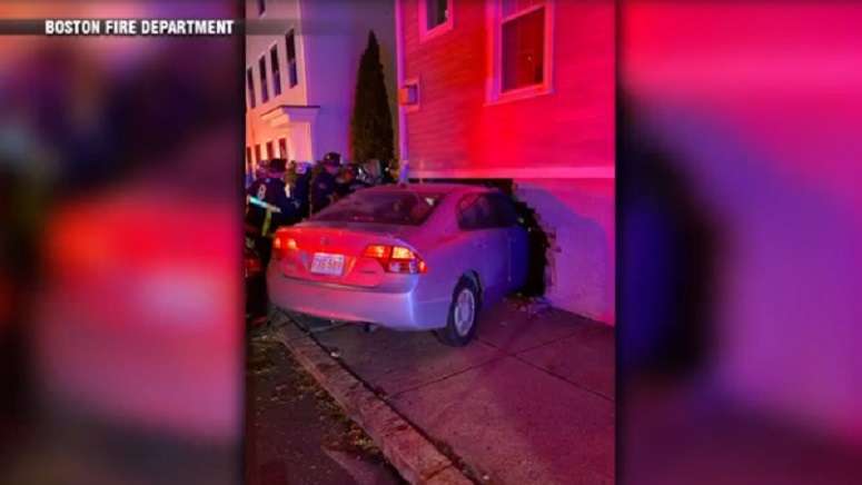 South Boston building evacuated after car crashes through wall - Boston ...