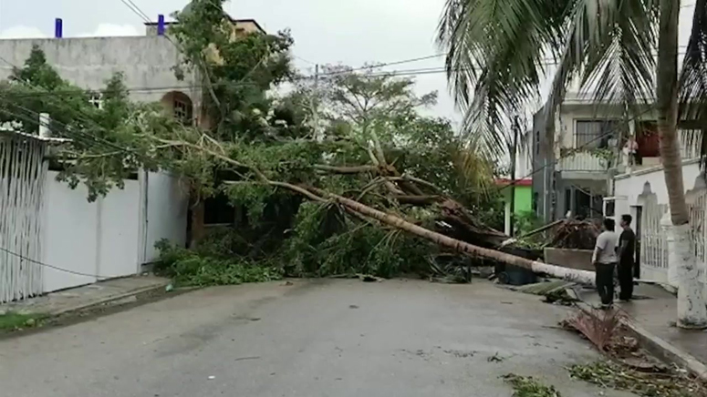 Gulf Storm Damage Causes Polling Place Moves Power Outages Boston News Weather Sports Whdh 7news