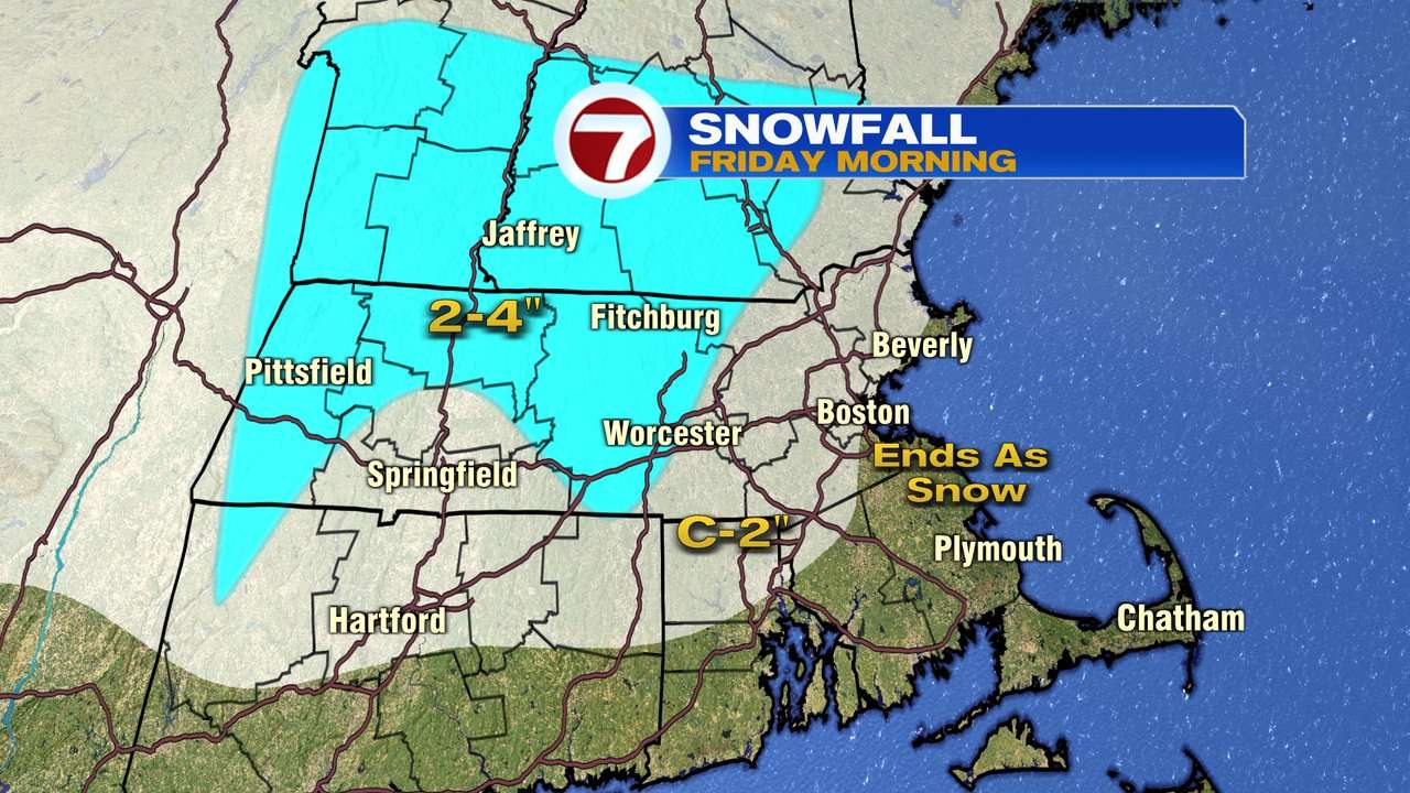 Winter weather advisory issued as parts of Mass. brace for up to 4 ...