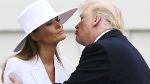 Donald and Melania Trump
